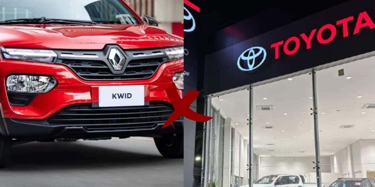 Kwid / Loja da Toyota - Montagem: TVFOCO