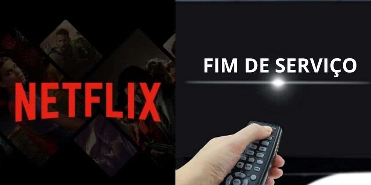 Netflix / Pessoa desligando TV - Montagem: TVFOCO
