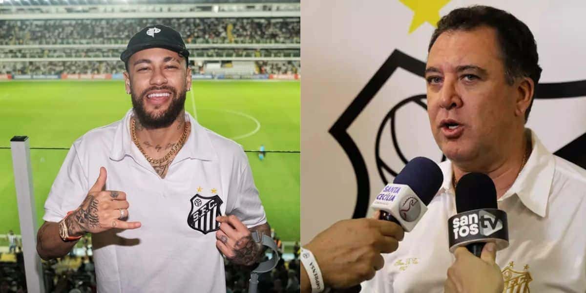 Neymar / Marcelo Teixeira - Montagem: TVFOCO