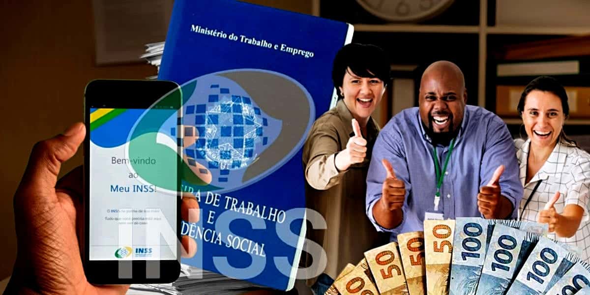 Trabalhadores CLT podem conseguir uma aposentadoria antes dos 60 (Foto: Reprodução/Montagem/Lennita/Tv Foco/INSS/Freepik/Canva)