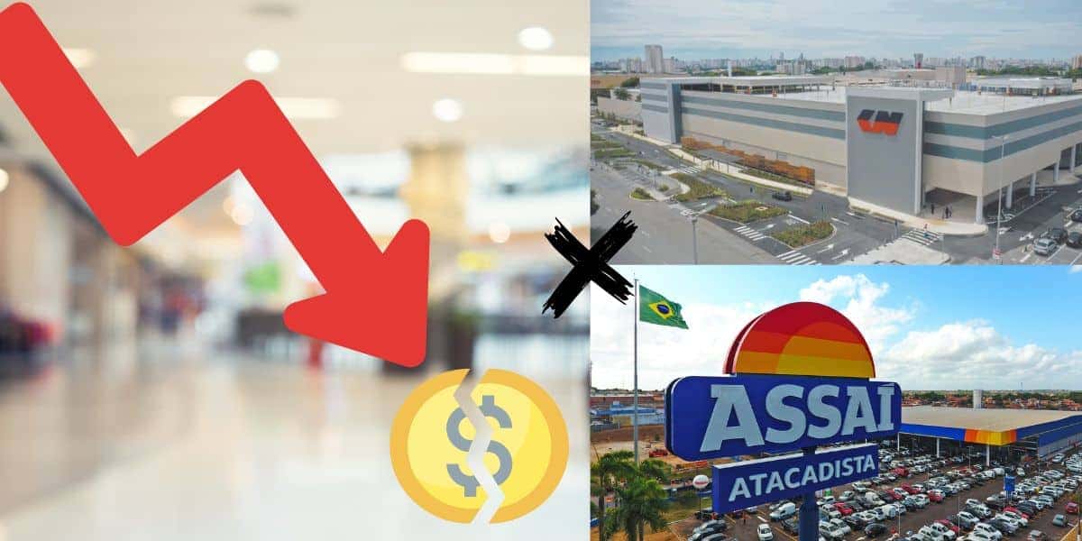 Três gigantes, incluindo rival do Assaí e queridinha do Center Norte, entram com pedido de recuperação judicial (Fotos: Reproduções / empresas / Canva)