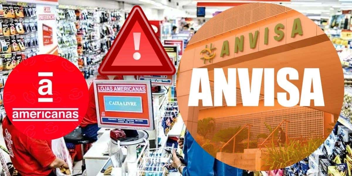 Lojas Americanas e fachada da Anvisa (Foto: Reprodução / Gov / Canva / LA / Montagem TV Foco)
