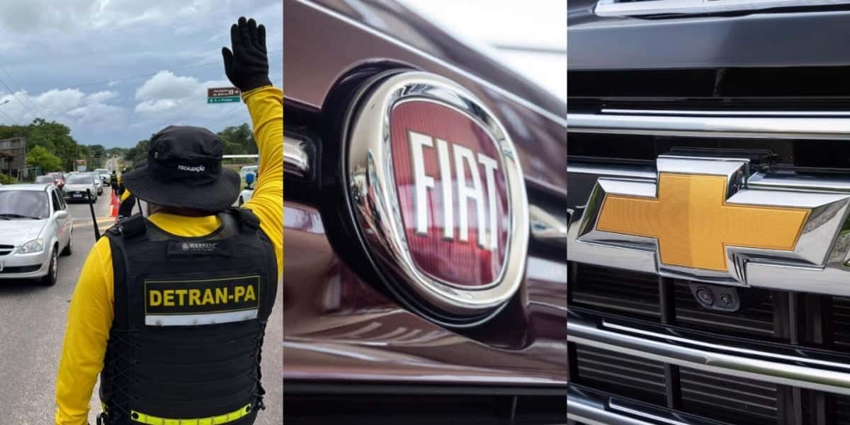 Mudança no Detran atinge milhões de carros da Fiat, Chevrolet e+ - Foto: Montagem