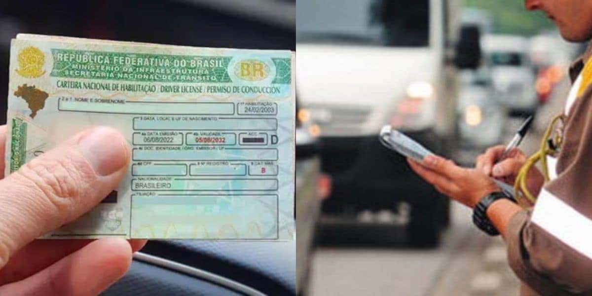 Mudança na carteira de habilitação - Montagem: TVFOCO