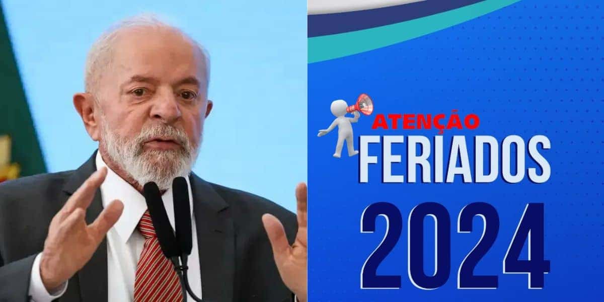 Lula / Feriado - Montagem: TVFOCO