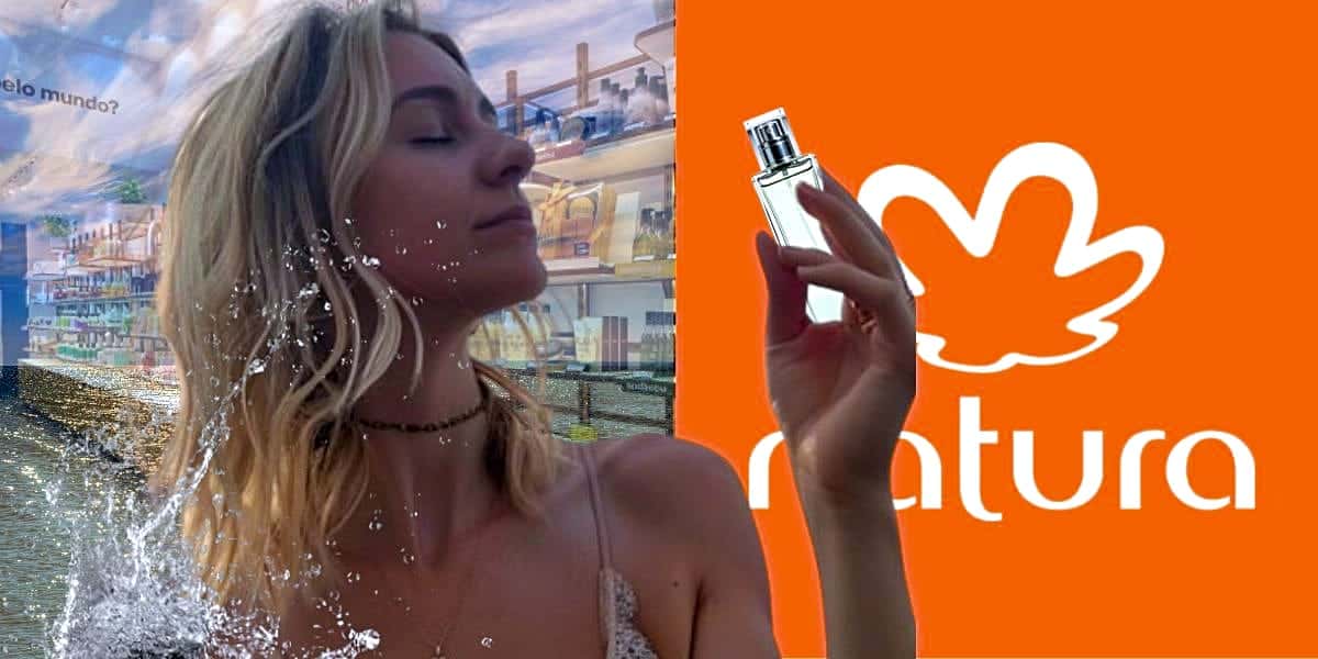 5 Perfumes da Natura ideais para os dias mais quentes (Foto Reprodução/Lennita/Montagem/Freepik/Natura)
