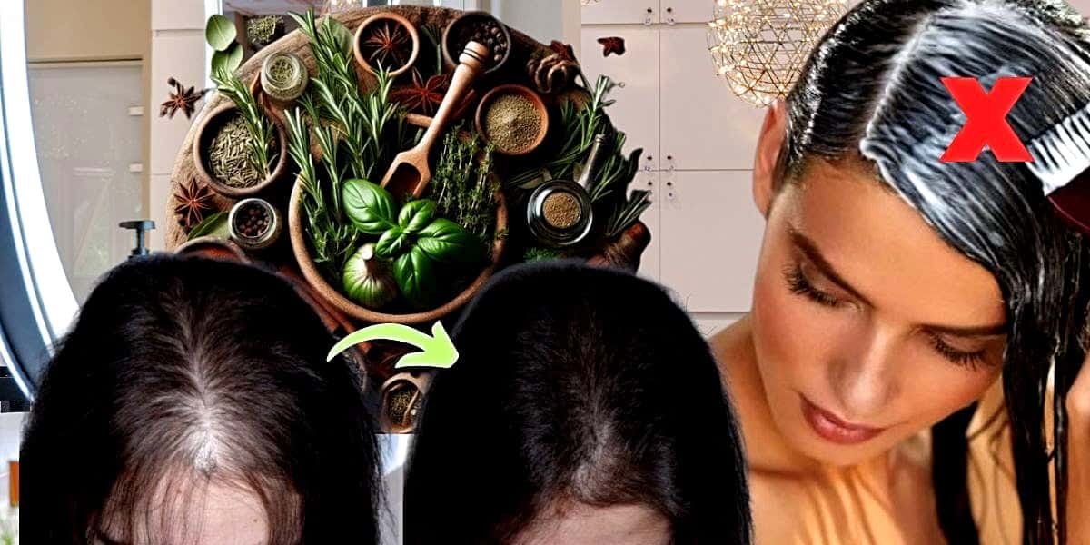 Ingrediente popular e acessível auxilia a acabar com os fios brancos e grisalhos (Foto Reprodução/Montagem/Lennita/Tv Foco/Canva/Freepik)