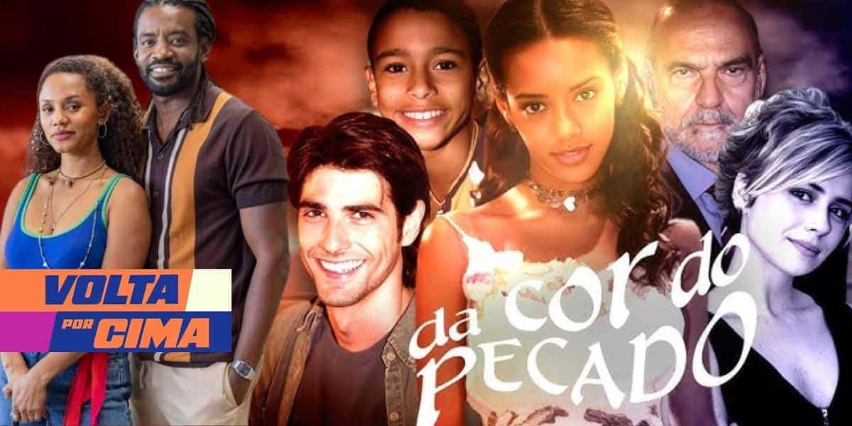 Protagonistas de Volta por Cima e Da Cor do Pecado (Foto: Reprodução / Globo / Montagem TV Foco)