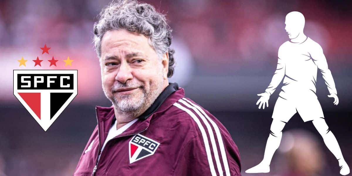Julio Casares, presidente de futebol do São Paulo (Foto: Reprodução / Victor Monteiro / W9 PRESS/ Gazeta Press)
