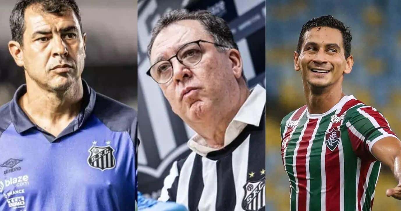 Carille / Marcelo Teixeira / Ganso - Montagem: TVFOCO