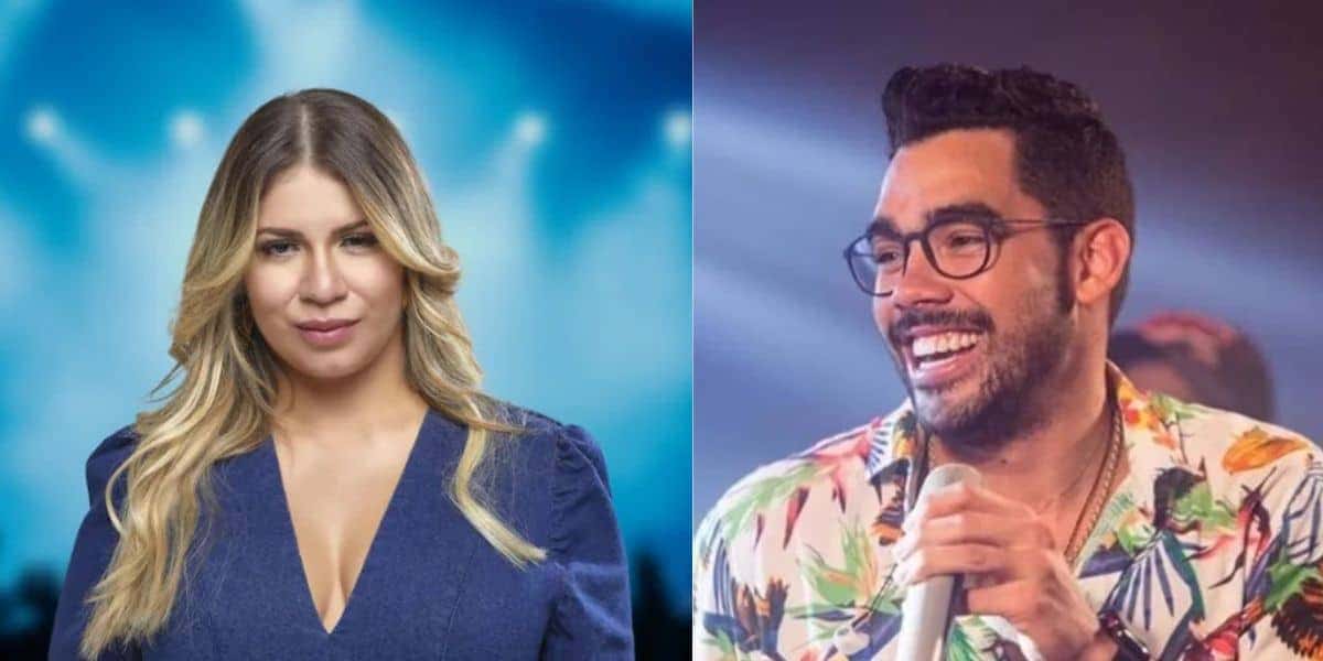Marília Mendonça / Gabriel Diniz - Montagem: TVFOCO