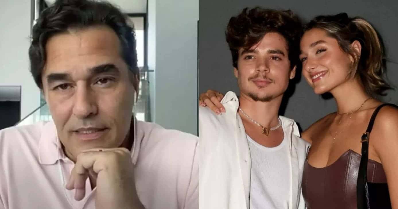 Luciano Szafir expõe o que sente sobre marido de Sasha, João Lucas (Foto: Reprodução/Montagem TV Foco)