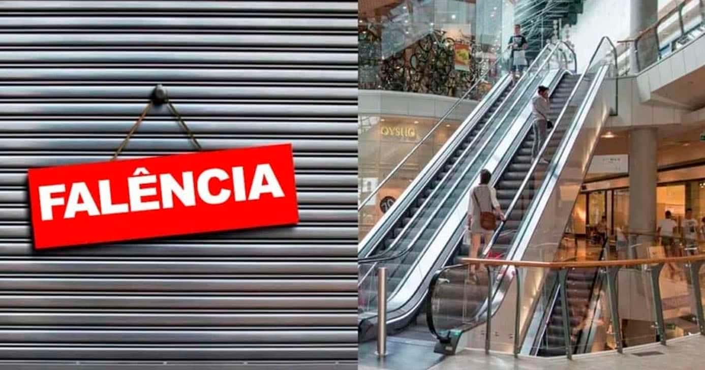 Falência de shopping (Foto: Reprodução)