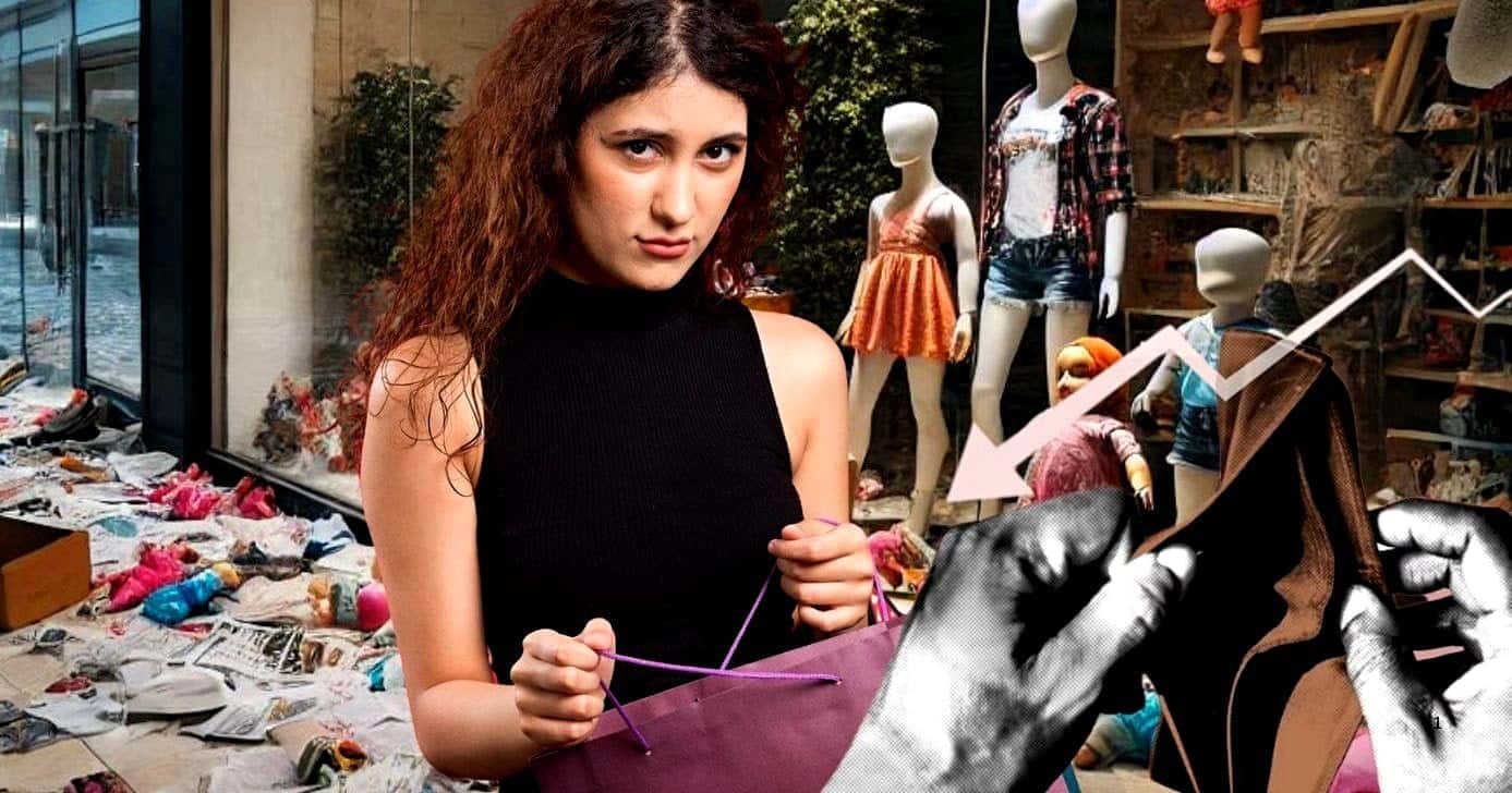 Ilustração de falência de shopping (Foto Reprodução/Montagem/Tv Foco/Lennita/Canva/)