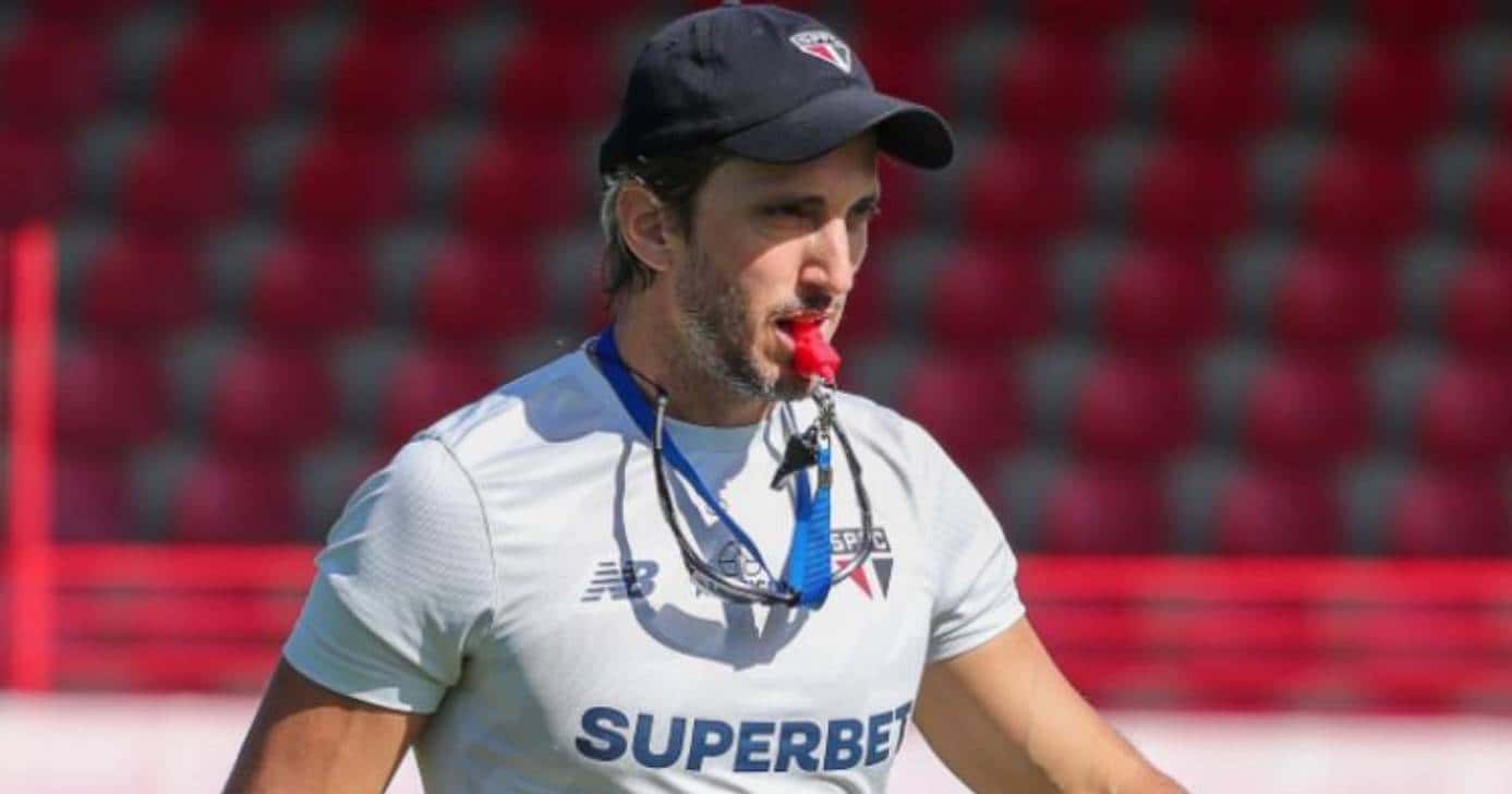 Zubeldía técnico de futebol do São Paulo (Foto: Reprodução/São Paulo FC)