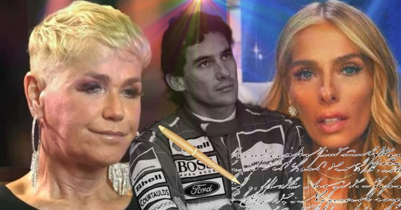 Carta psicografada de Ayrton Senna é divulgada em canal com revelações de arrepiar sobre Xuxa e Galisteu (Fotos: Reprodução/ Internet/ Montagem)