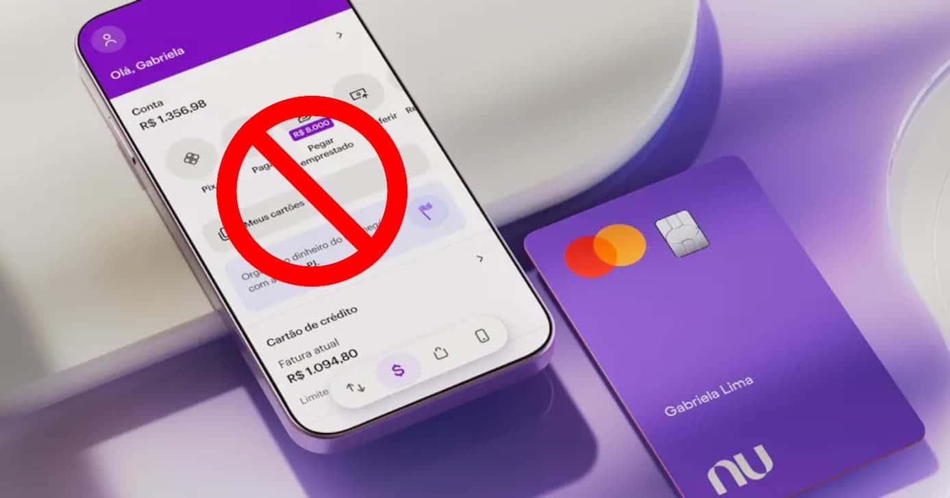 Nubank - Bloqueio (Foto: Site Nubank)