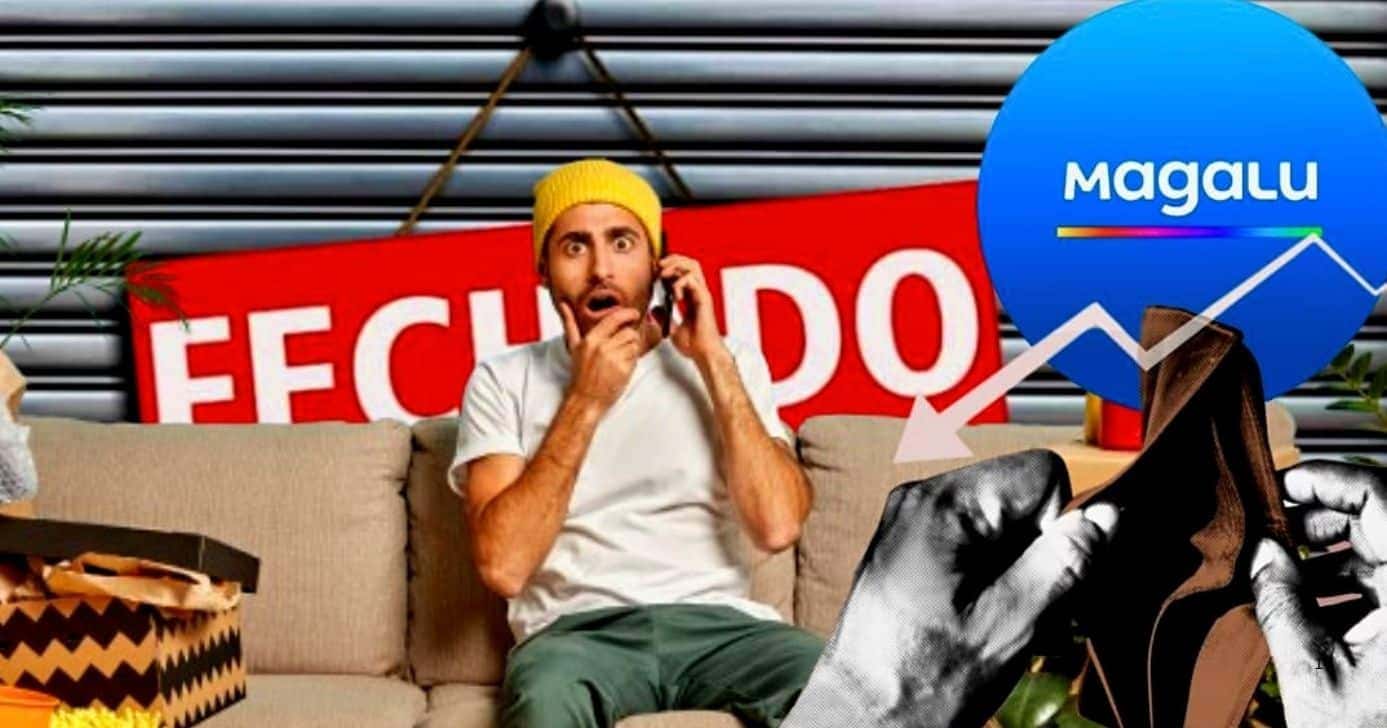Varejistas tão grandes quanto à Magalu acabam tendo adeus devastador após falência e crise (Foto Reprodução/Montagem/Lennita/Tv Foco/Canva/Magalu)