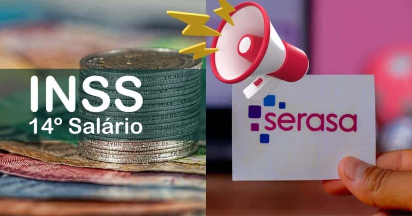 Comunicado do Serasa traz atualização final do 14º salário do INSS - Foto: Internet