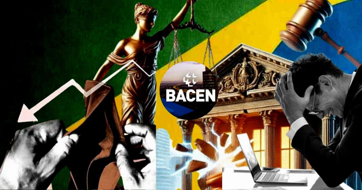 Falência e intervenção do Banco Central decretou fim de banco (Foto Reprodução/Montagem/Lennita/Tv Foco/Canva/BC)