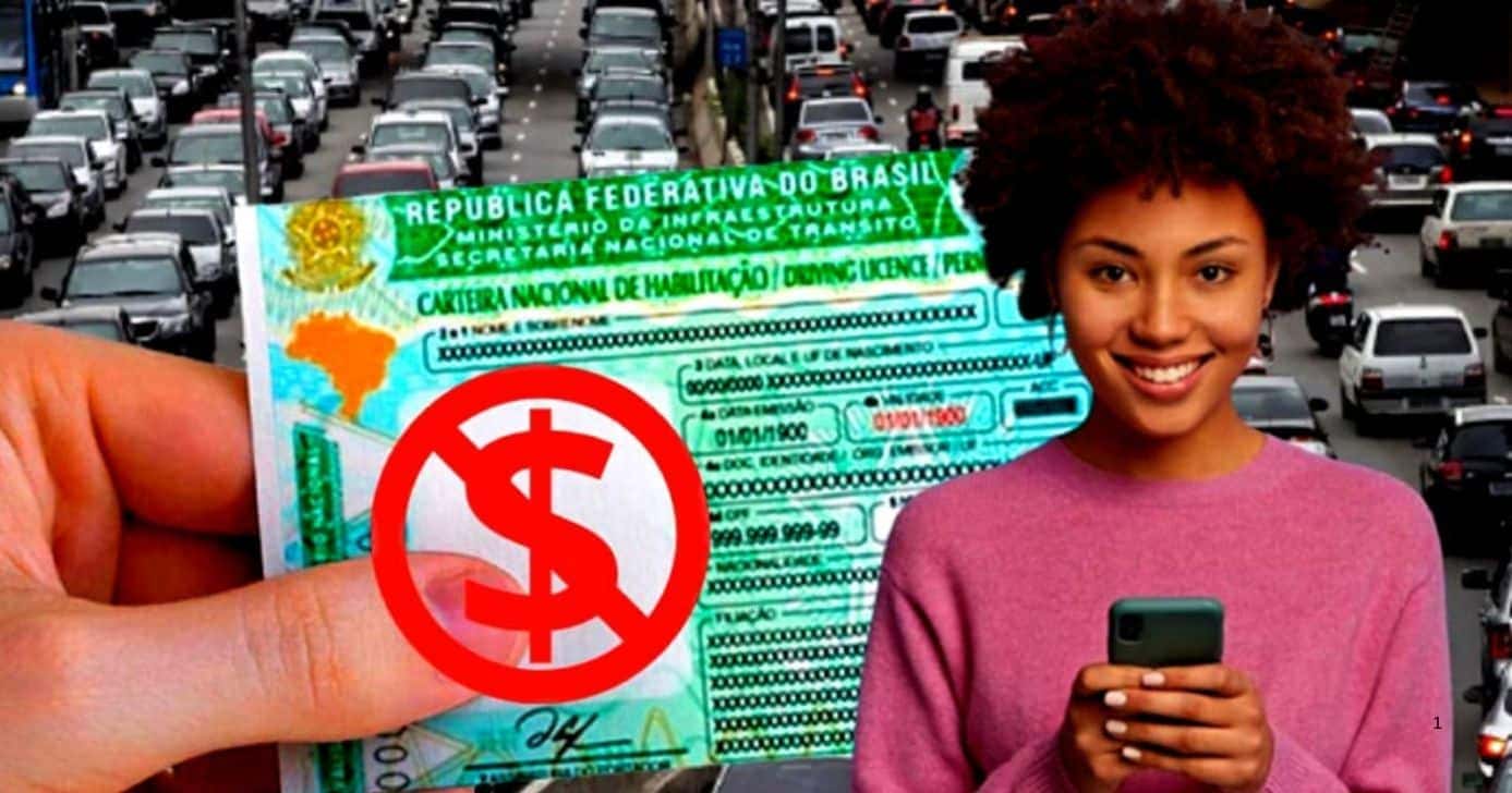 CNH pode ser garantida de graça em 2025 (Foto Reprodução/Montagem/Lennita/Tv Foco/Internet/Canva)