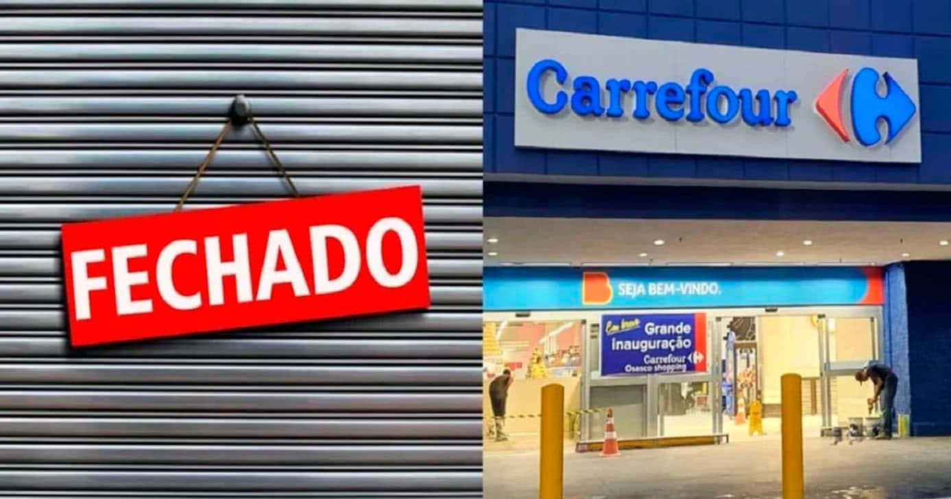 Carrefour - Fechamento (Foto: Reprodução)