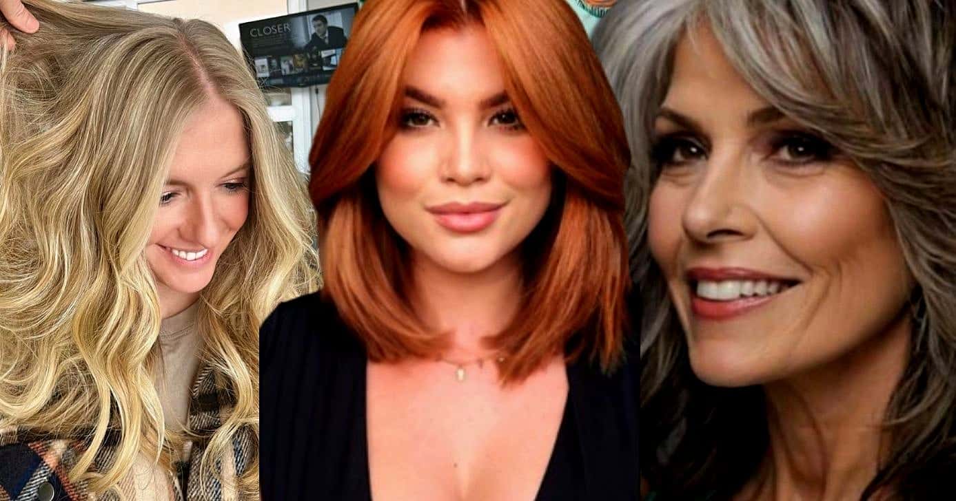 Cortes de cabelo transformam o visual das 50+ (Foto Reprodução/Montagem/Tv Foco/Canva/Lennita/Pinterest)