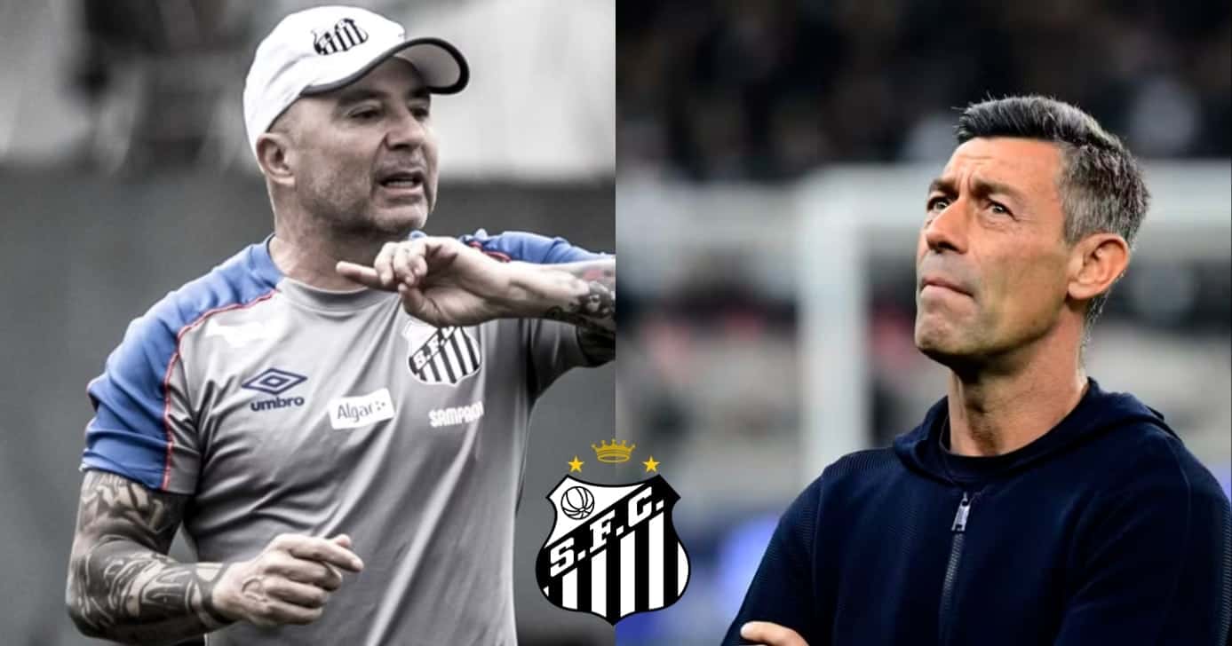 Demissão de Jorge Sampaoli chega voando no Santos hoje (31) (Foto: Reprodução)