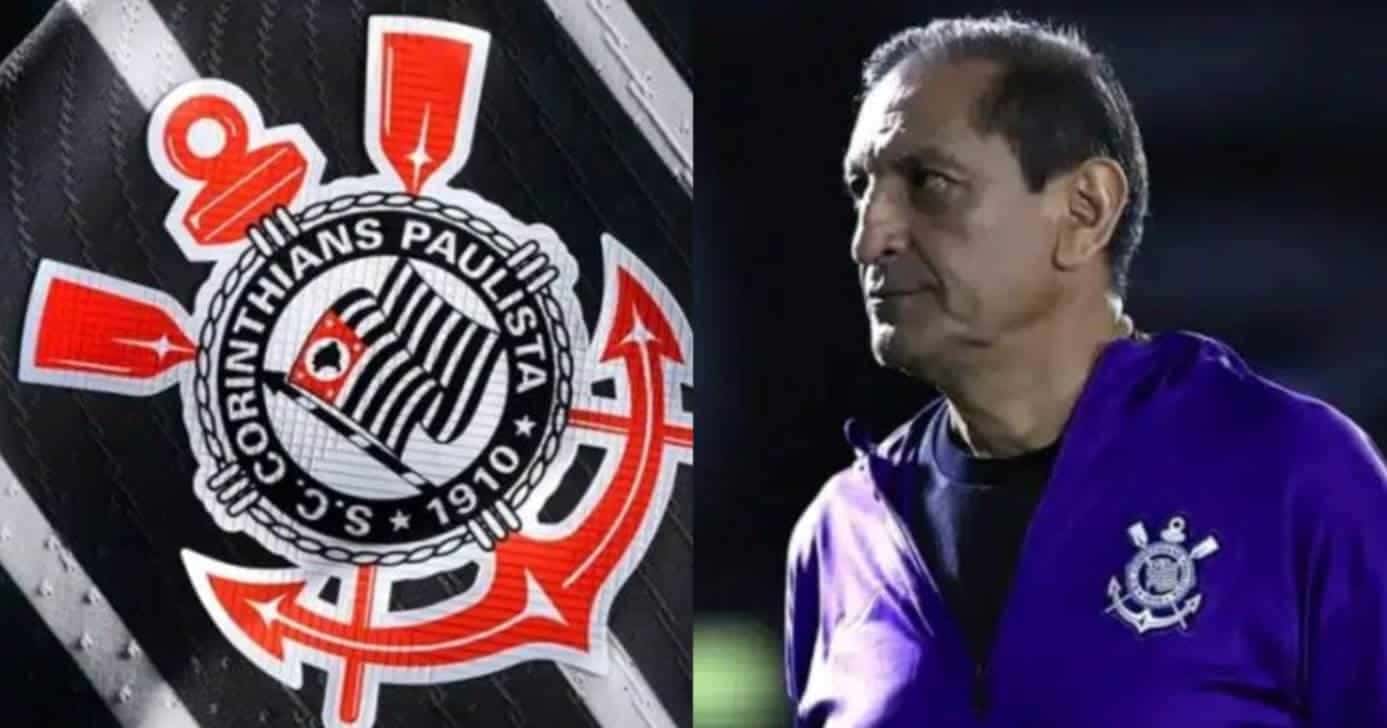 Ramón Díaz técnico do Corinthians (Foto: Montagem/TV Foco)