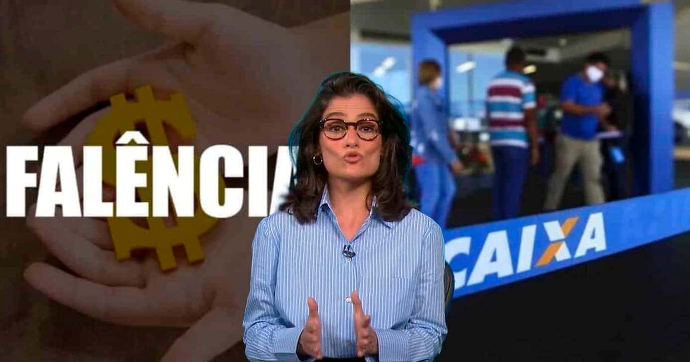 Renata - Falência - Caixa (Foto: Reprodução - Globo)