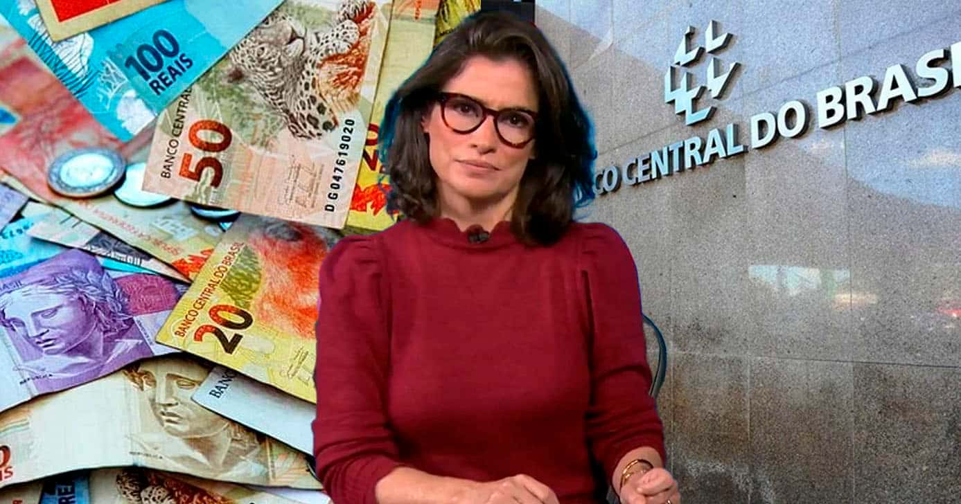 Renata - Jornal Nacional - Banco Central - Cédulas (Foto: Reprodução)