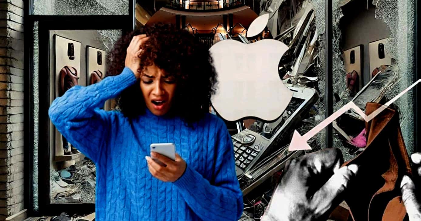 Três gigantes são devastadas e dão adeus aos shoppings após falência e não suportar concorrência com a Apple (Foto Reprodução/Montagem/Lennita/Tv Foco/Canva)