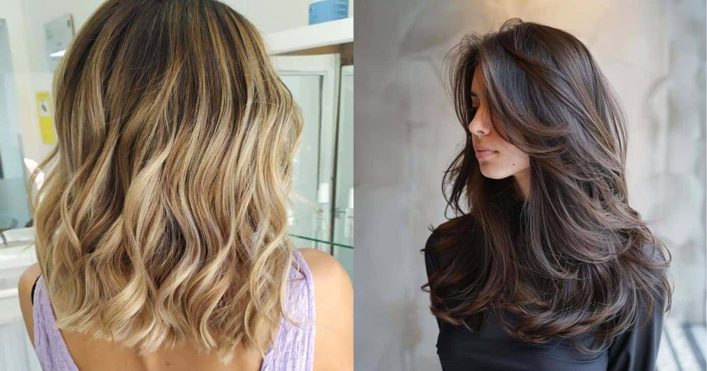 Corte médio e camadas longas (Reprodução/Pinterest)