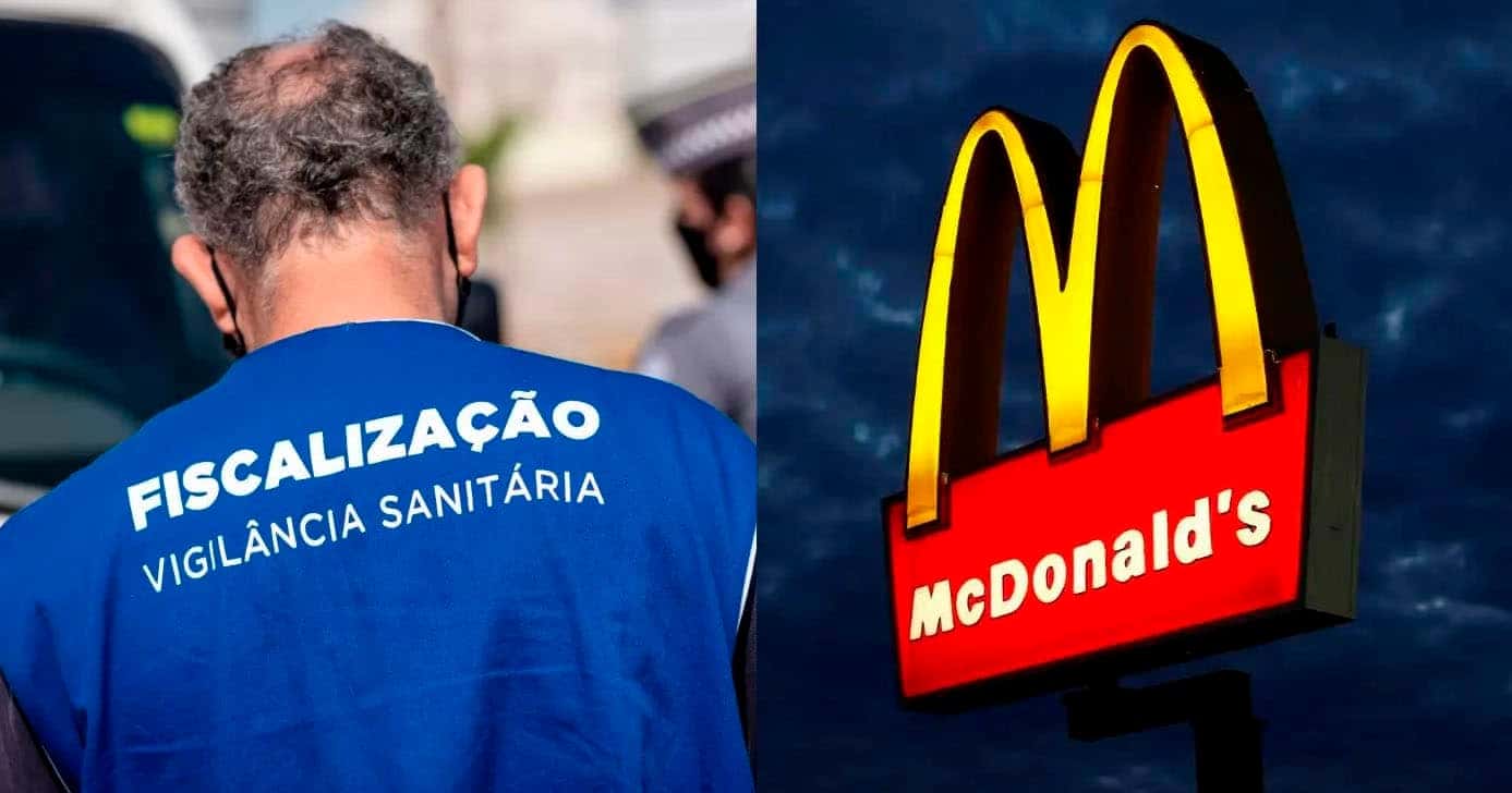 Vigilância Sanitária - McDonald's (Foto: Reprodução)