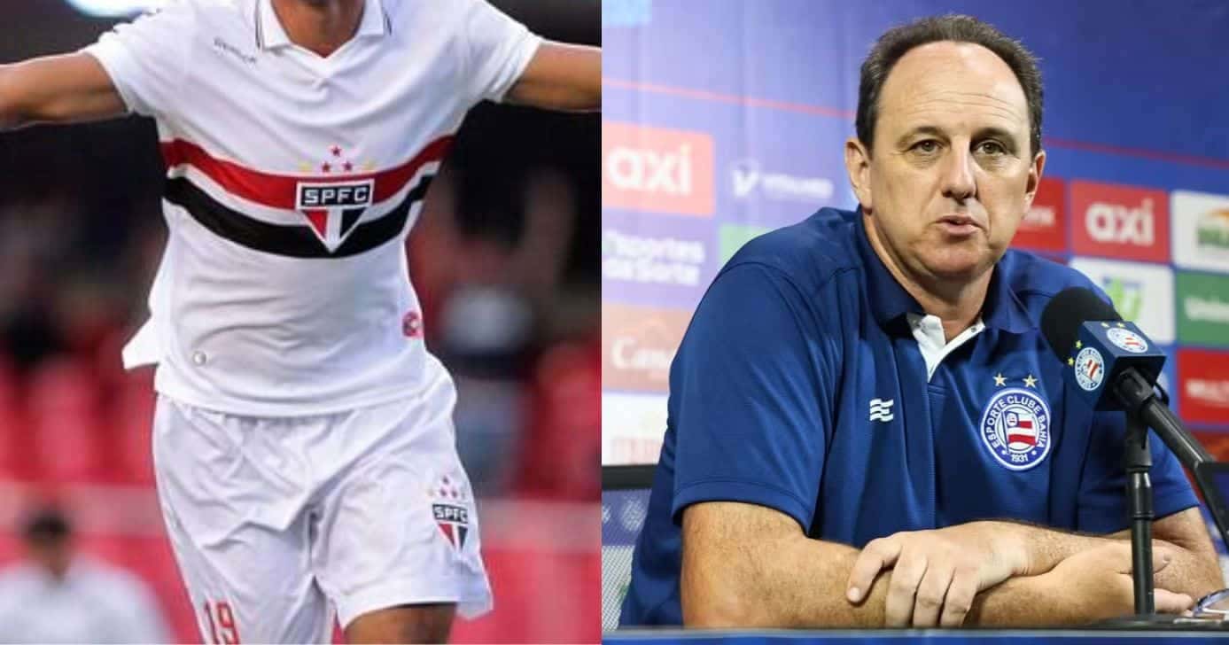 Willian José e Rogério Ceni no Bahia (Reprodução - Internet)