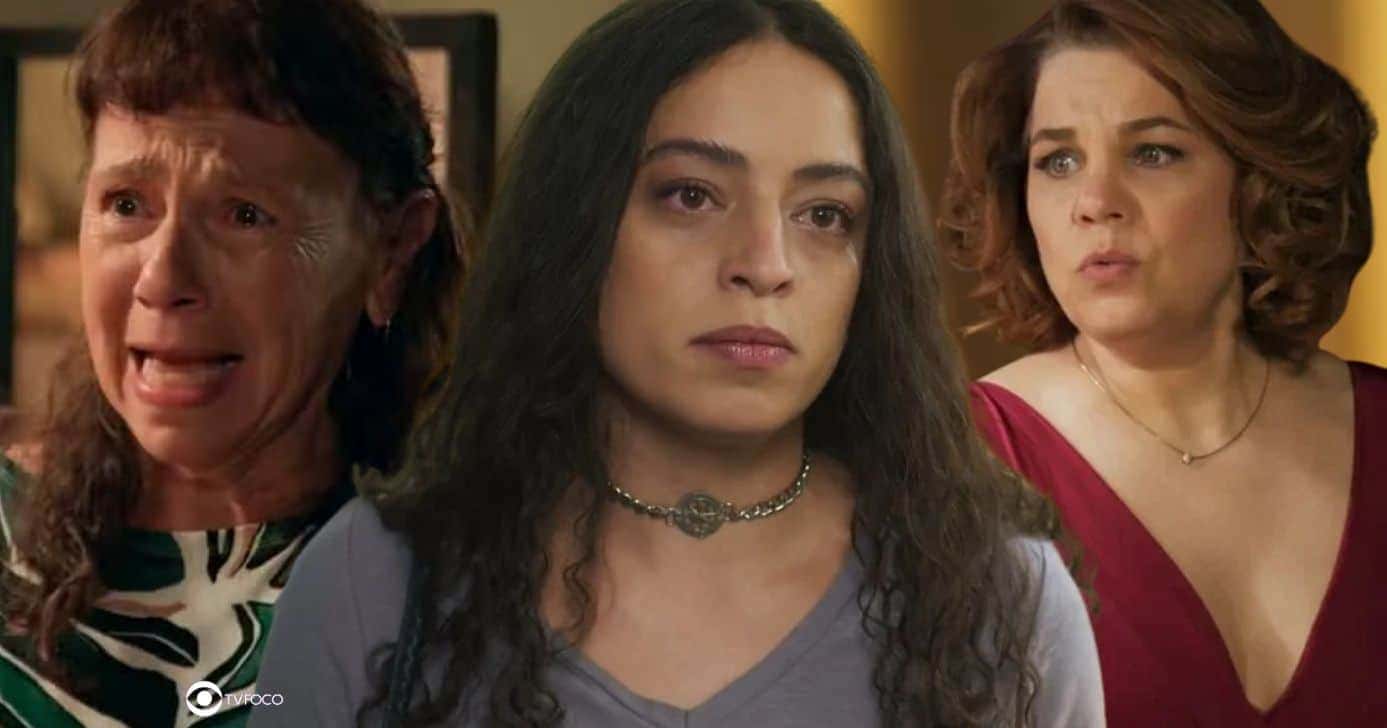 Ana Lúcia, Cacá e Violeta em Volta por Cima (Foto: Reprodução / Globo / Montagem TV Foco)