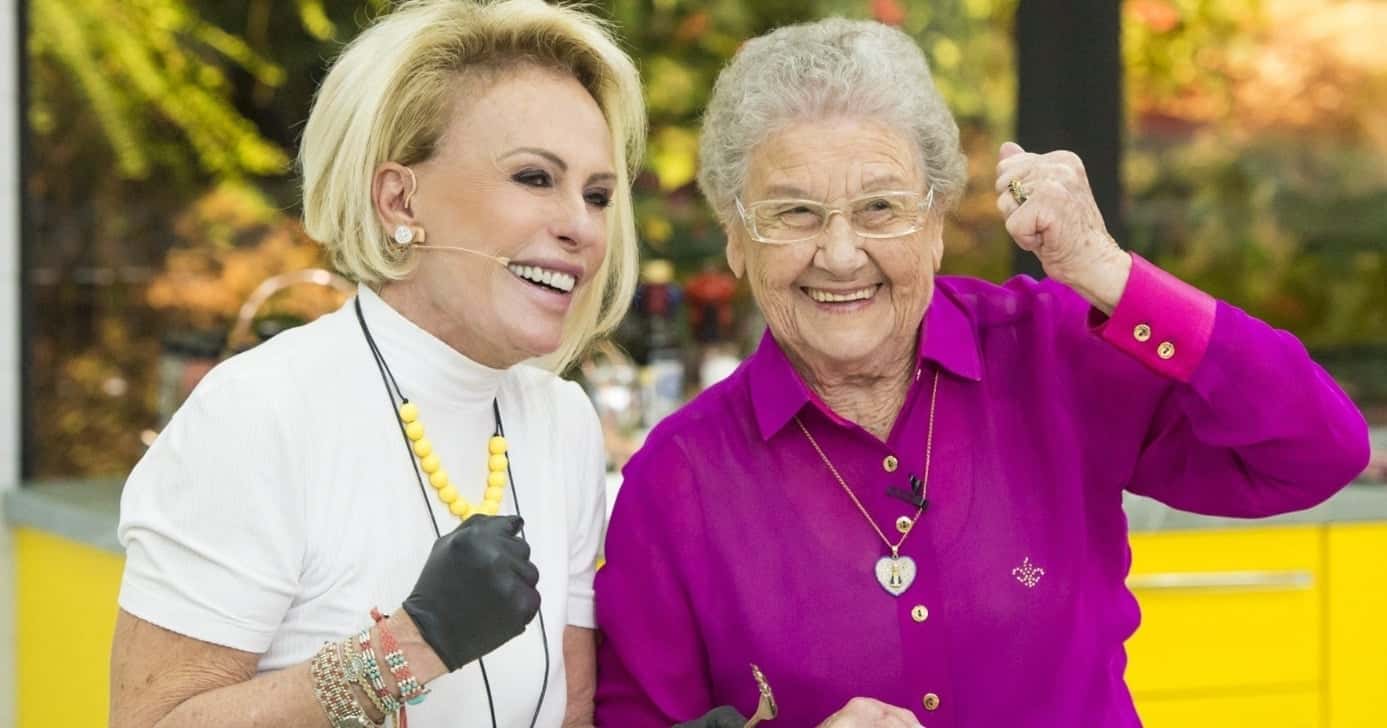 Ana Maria Braga e Palmirinha no Mais Você (Foto: TV Globo)