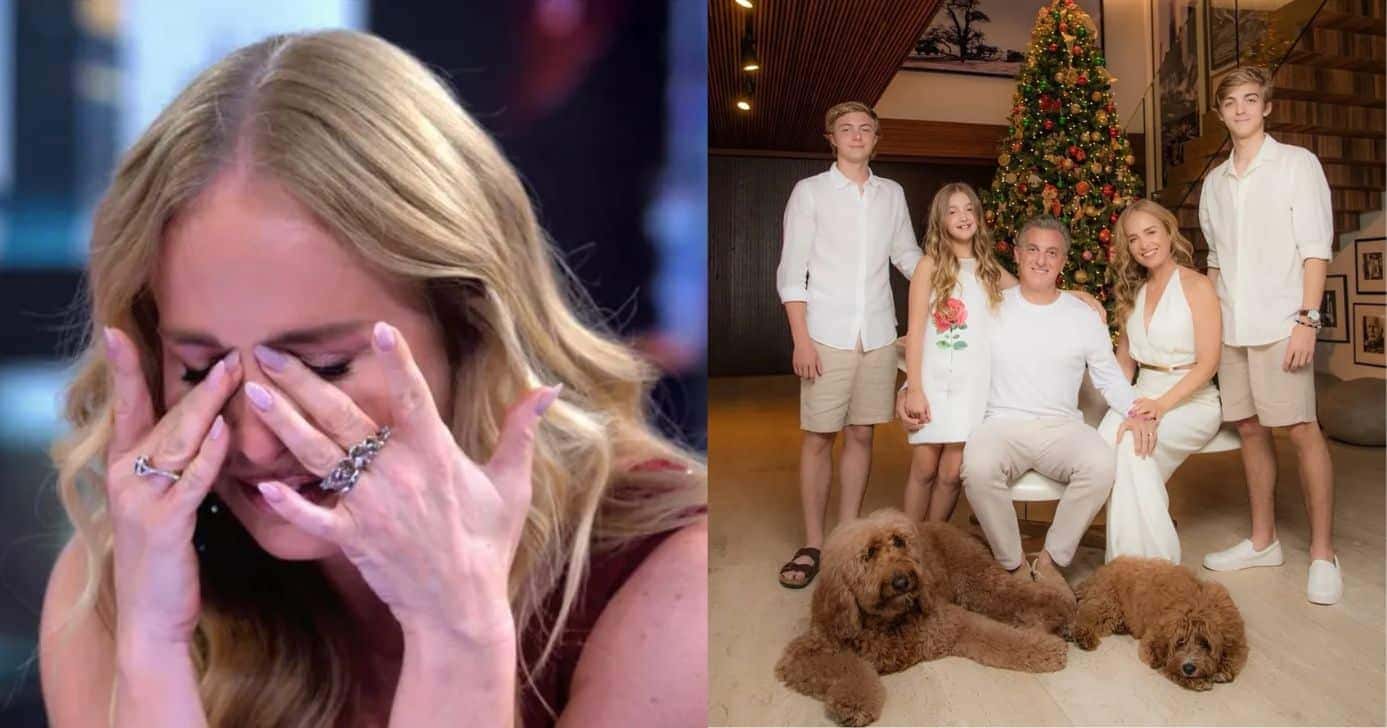Angélica e os pets da família (Foto: Instagram)