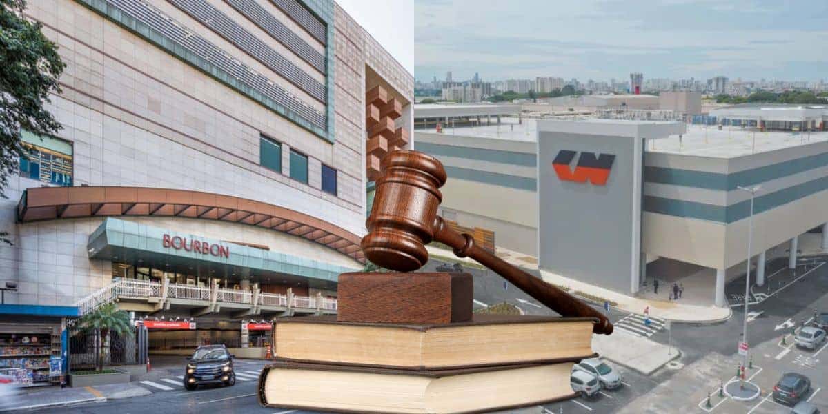 Lei atinge Bourbon e Center Norte, shoppings gigantes de São Paulo (Reprodução: Montagem TV Foco)