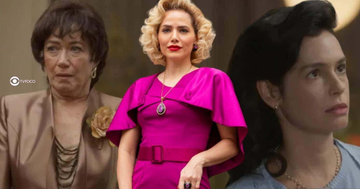 Maristela, Zélia e Anita em Garota do Momento (Foto: Reprodução / Globo / Montagem TV Foco)