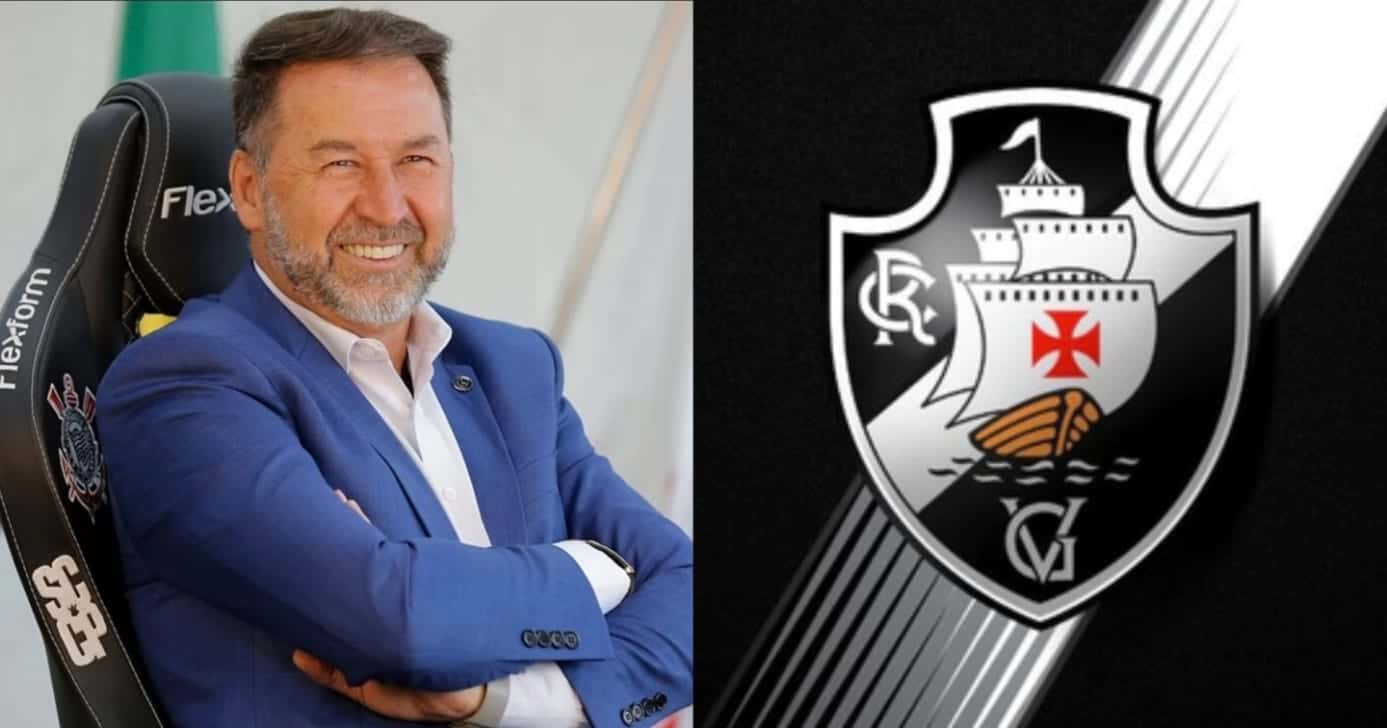 Melo dá rasteira no Vasco e arma 1º reforço para 2025 - (Montagem / TV FOCO)