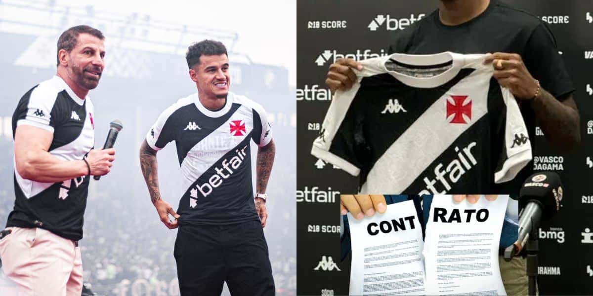 Dupla de Coutinho Fora do Vasco e Pedrinho ciente (Reprodução: Leandro Amorim)