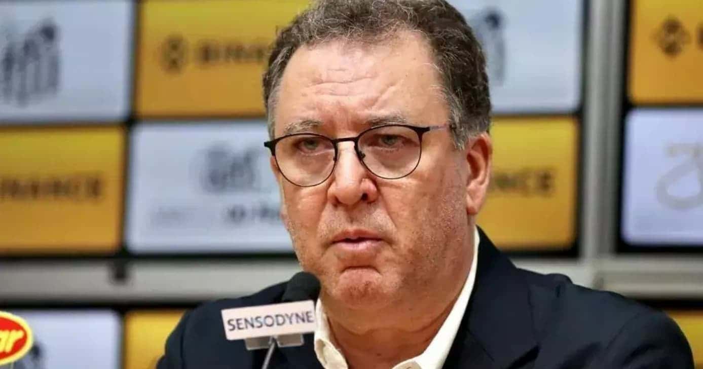 Presidente Teixeira, do Santos (Foto: Silvio Luiz/AT)
