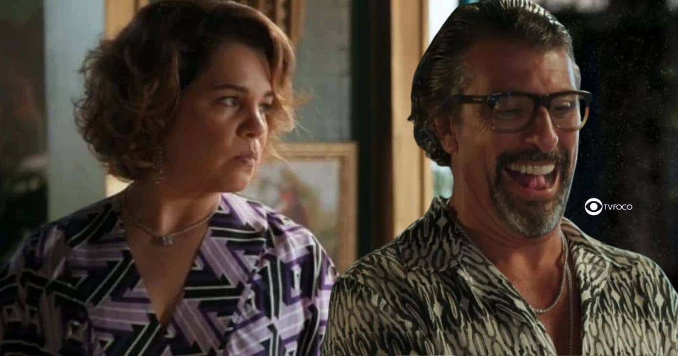Violeta e Osmar em Volta por Cima (Foto: Reprodução / Globo / Montagem TV Foco)