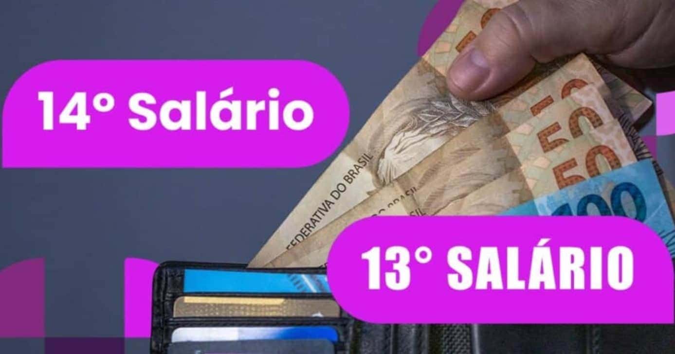 13º salário e 14º salário - Foto: Internet