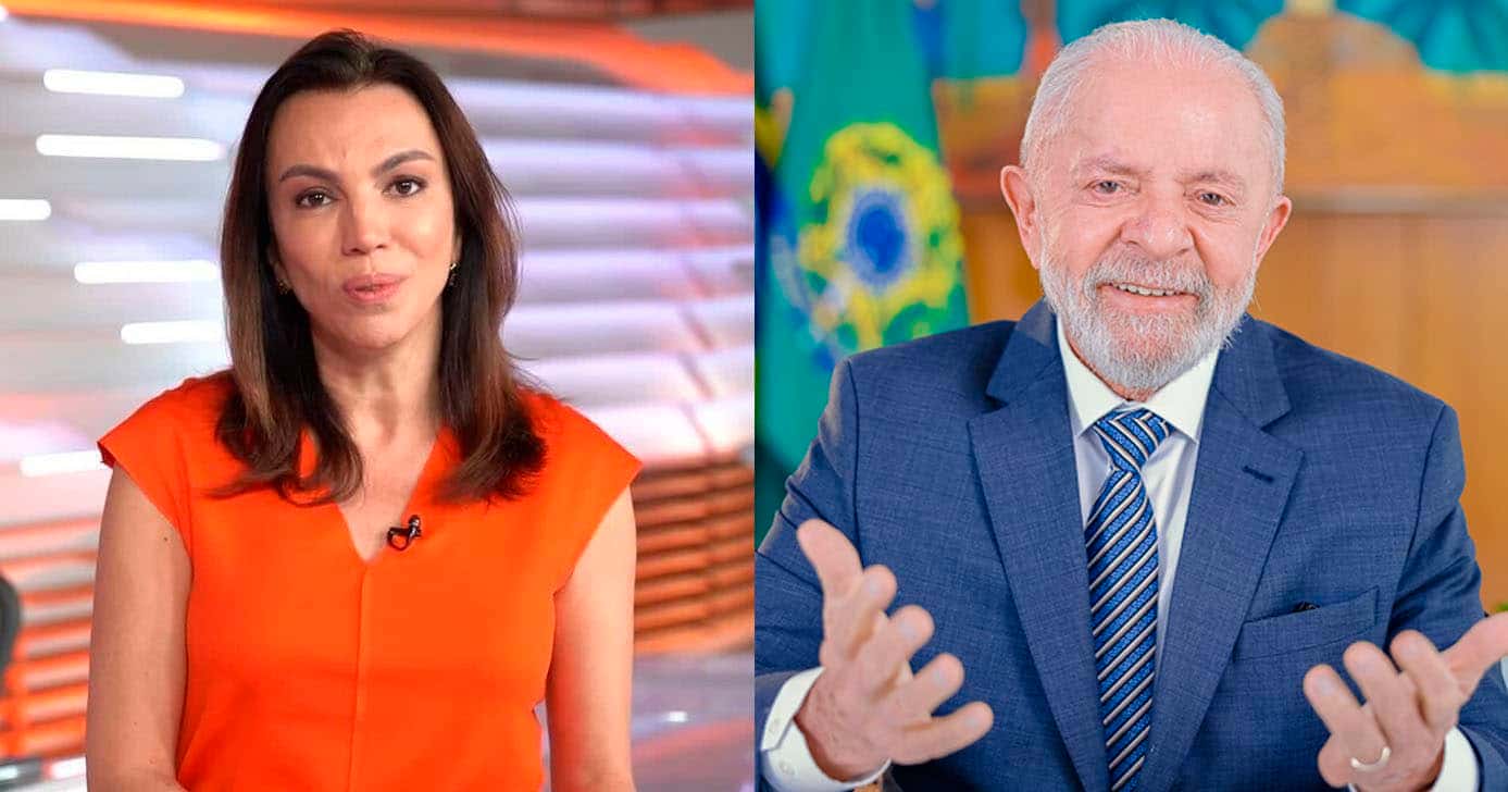Ana Paula - Bom dia Brasil da Globo - Presidente Lula - Reajuste (Foto: Reprodução)