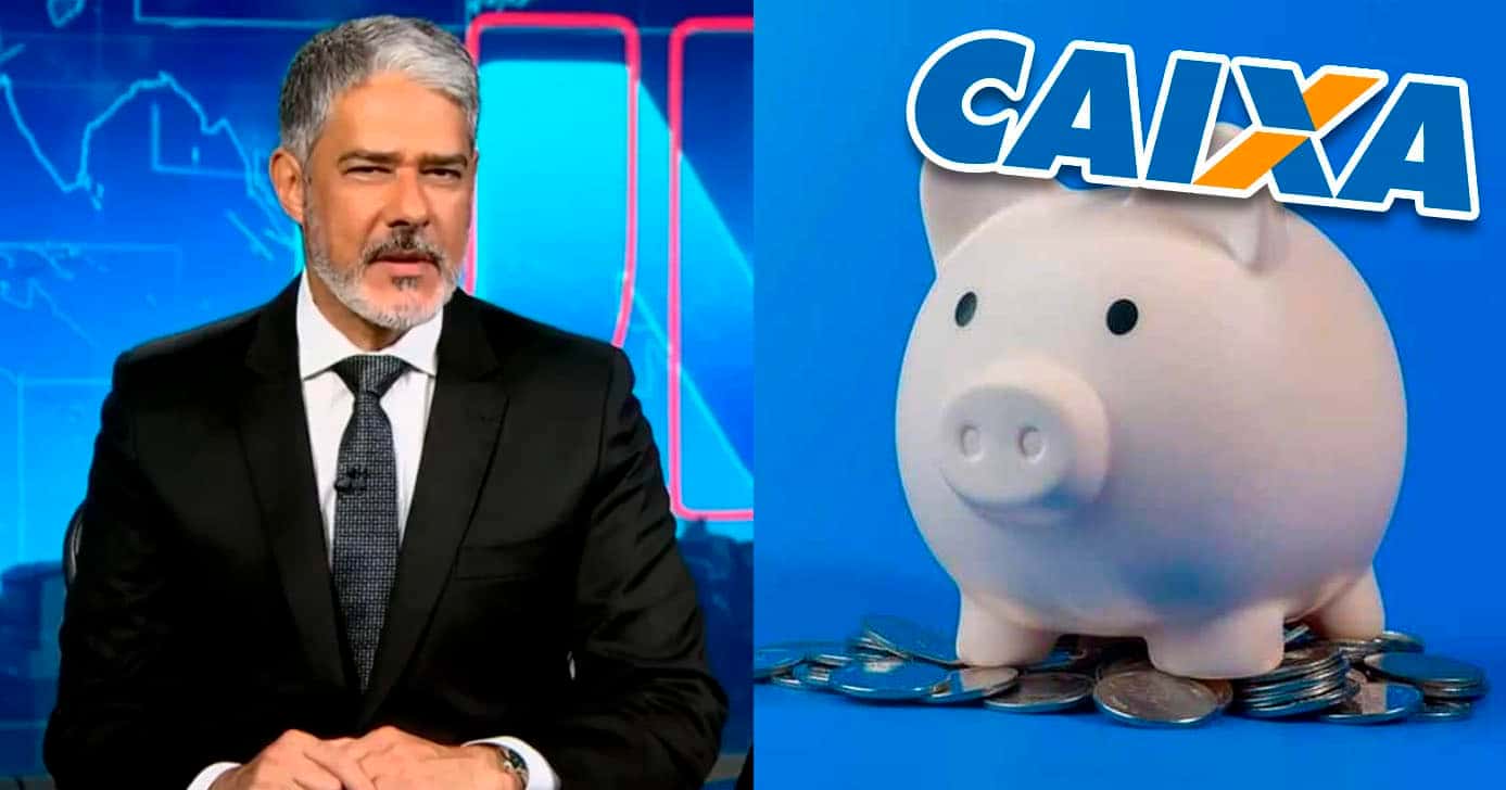 Bonner - Poupança - Caixa (Foto: Reprodução)