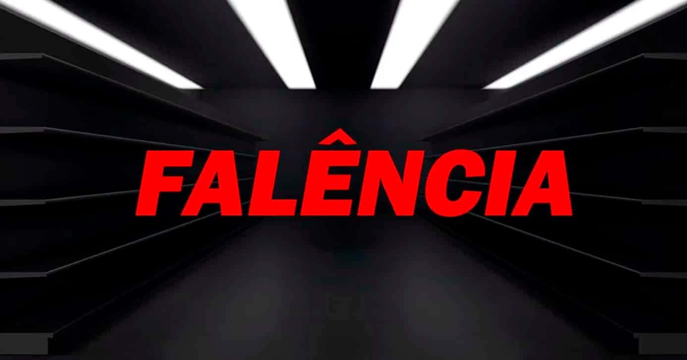 Falência de empresa (Foto: Reprodução)