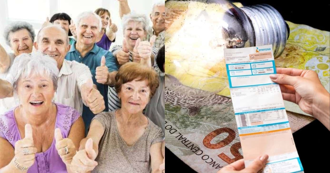 Idosos, conta de luz, isenção, desconto (Foto: Reprodução/ Montagem - TV FOCO)