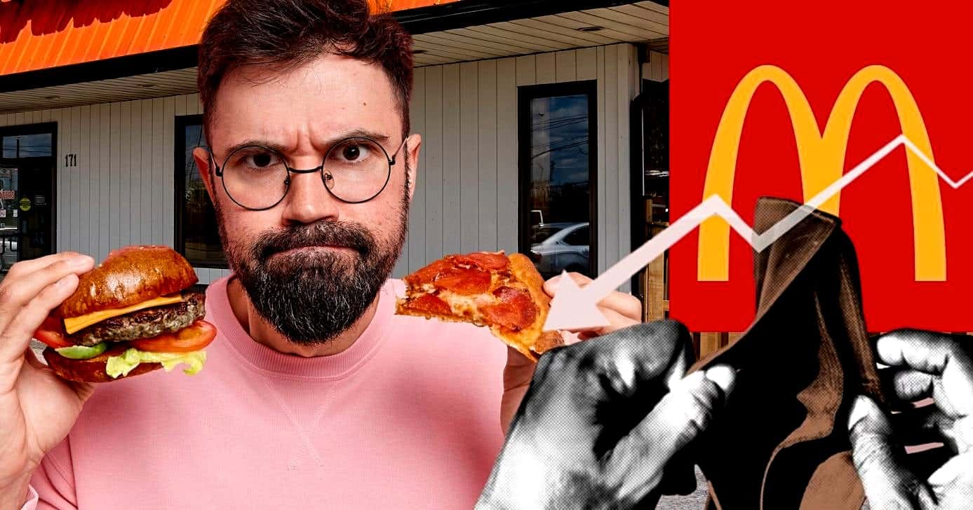 Rede rival do McDonald's pede falência em país (Foto Reprodução/Montagem/Lennita/Tv Foco/Canva/McDonald's/Internet)